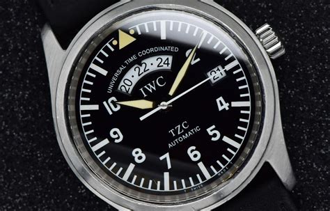 iwc tzc utc|iwc spitfire chrono.